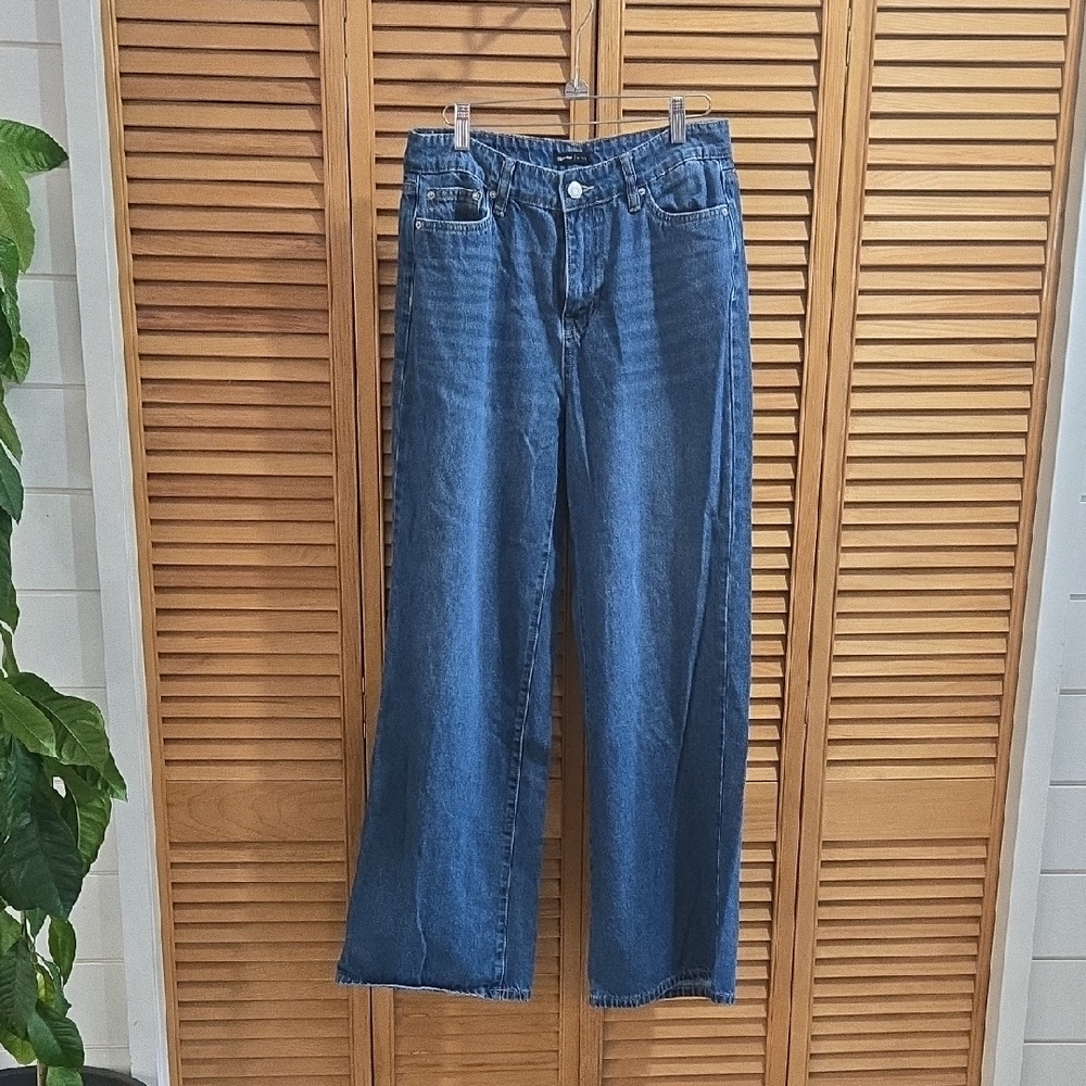 Bluenotes Super High Rise Wide Leg Jeans